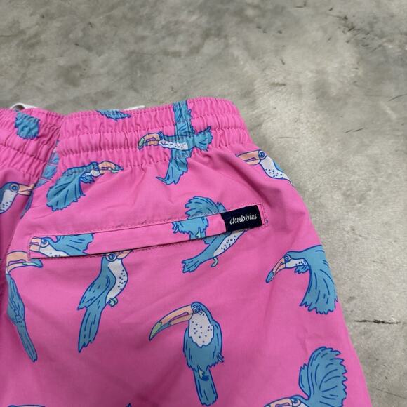 CHUBBIES SWIM TRUNKS "TOUCAN DO IT" (SIZE MED) Read Description - Picture 10 of 10